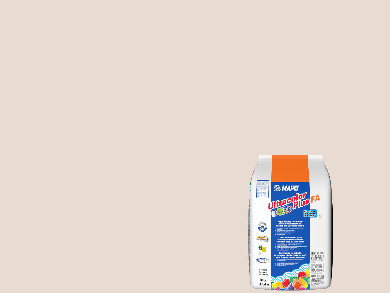 Mapei - Grout Ultracolor Plus FA #5222 Honey Butter 10 lb