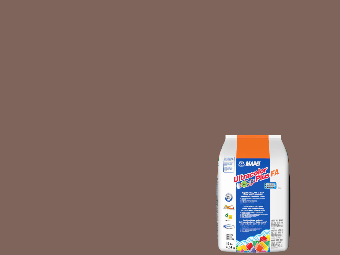 Mapei - Grout Ultracolor Plus FA #5226 Nutmeg 10 lb