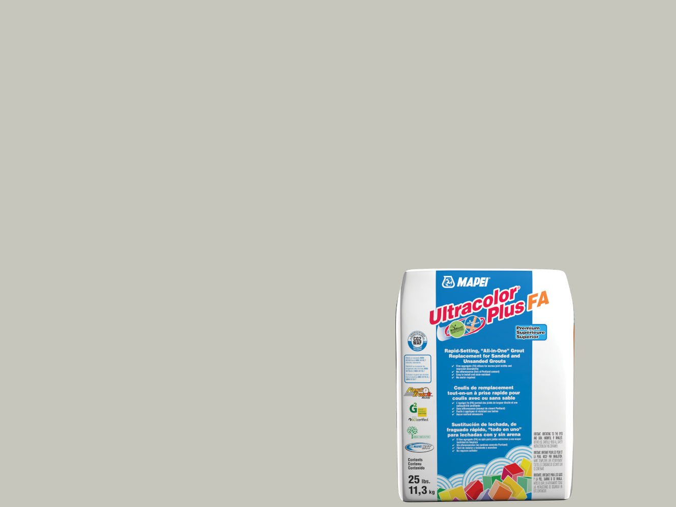 Mapei - Grout Ultracolor Plus FA #5227 Castle Wall 25 lb