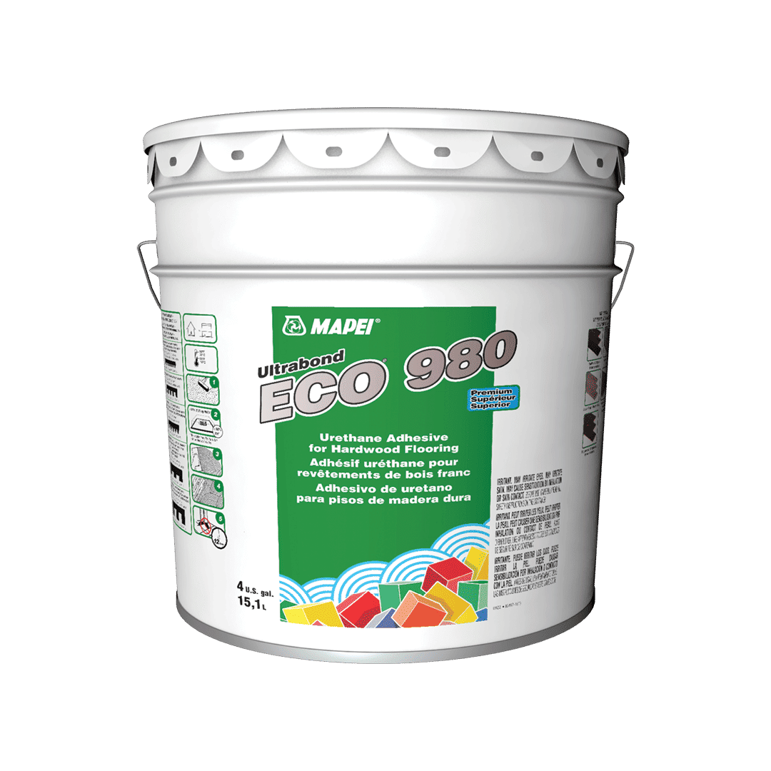 Mapei - Ultrabond Eco 980 Premium Urethane Adhesive for Hardwood Flooring 4 gal