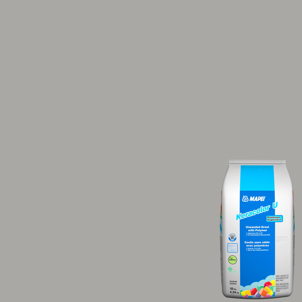 Mapei - Keracolor U Unsanded Grout with Polymer #5027 Silver 10 lb