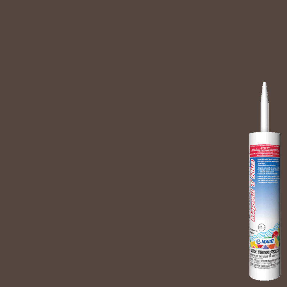 Mapei - Mapesil T Plus Silicone Sealant #5007 Chocolate 299 ml