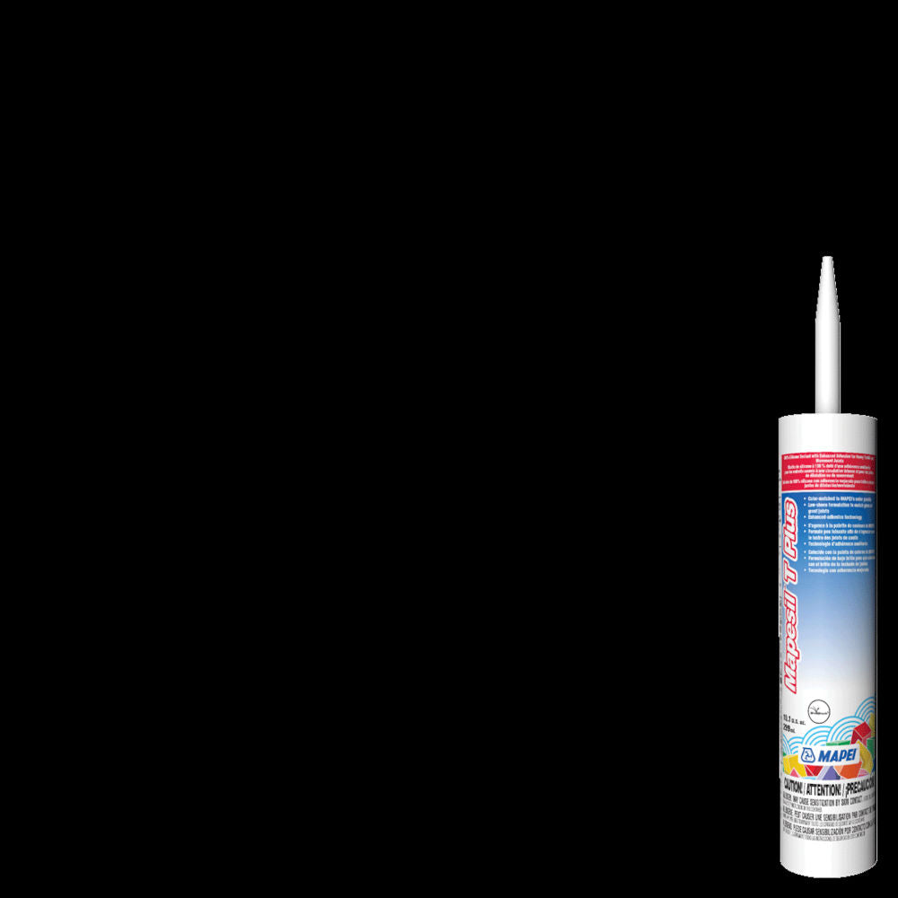 Mapei - Mapesil T Plus Silicone Sealant #5118 Jet Black 299 ml