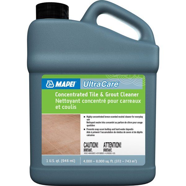 Mapei - UltraCare Concentrated Tile & Grout Cleaner - 946 mL