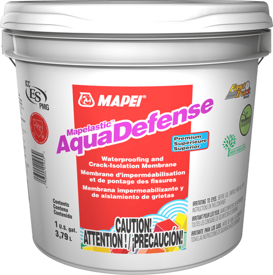 Mapei - AquaDefense Premium Waterproofing & Crack-Isolation Membrane - 3.79 L