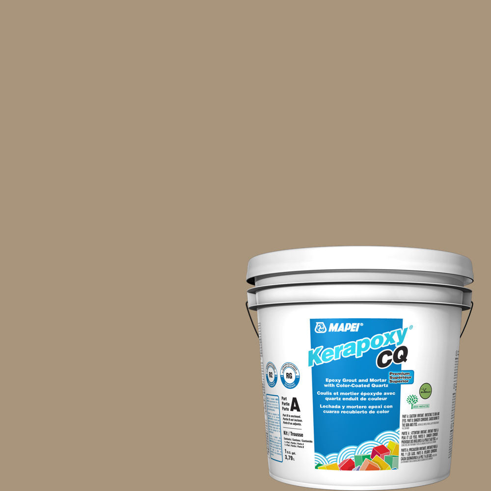 Mapei - Kerapoxy CQ Premium Epoxy Grout with Color-Coated Quartz #5005 Chamois 3.79 L