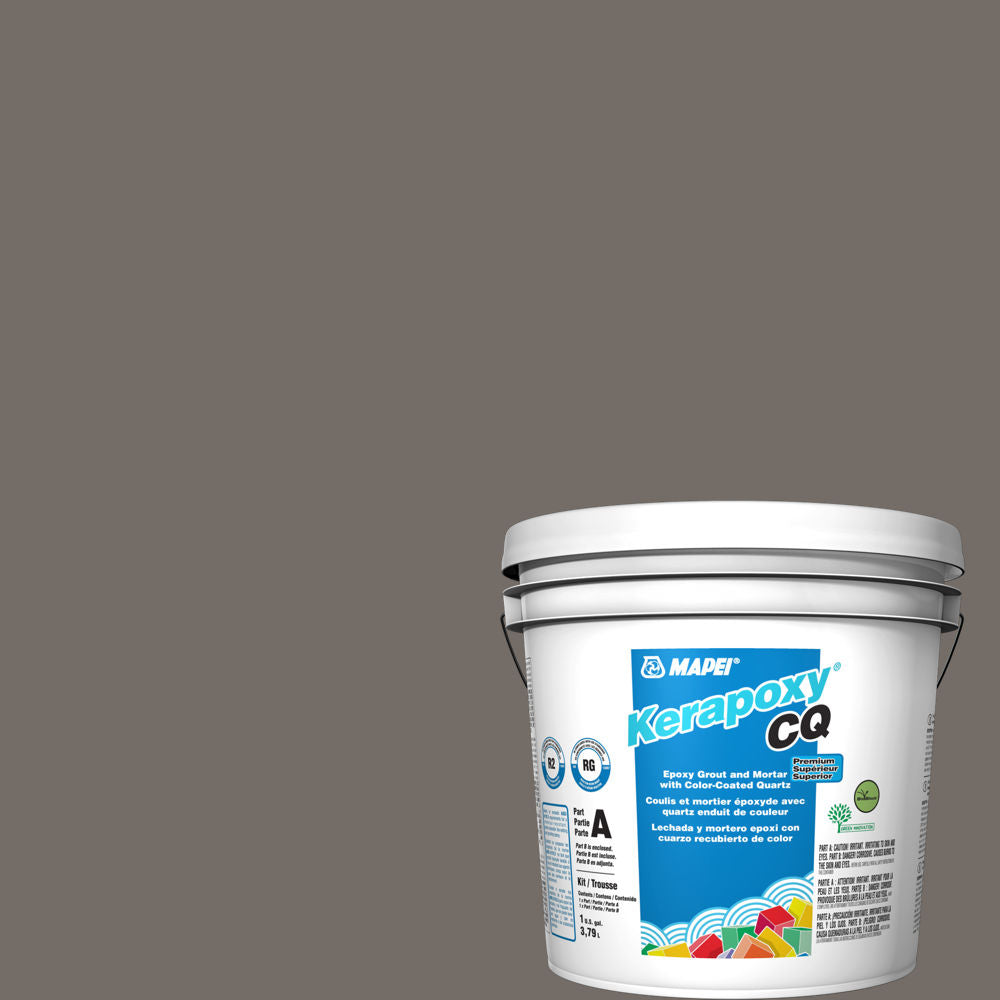 Mapei - Kerapoxy CQ Premium Epoxy Grout with Color-Coated Quartz #5009 Gray 3.79 L