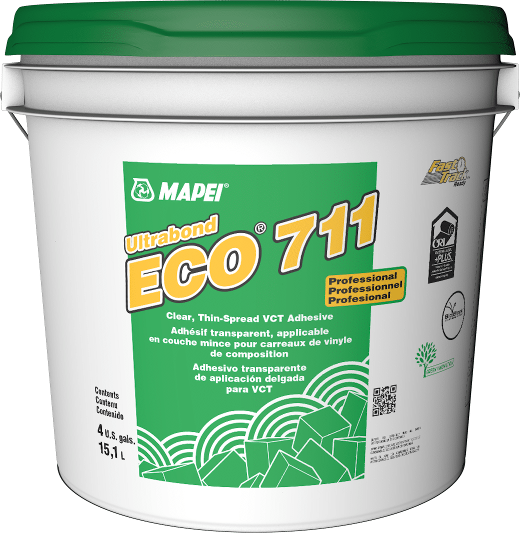 Mapei - Ultrabond ECO 711 Premium Clear Thin-Spread VCT Adhesive 15.1 L