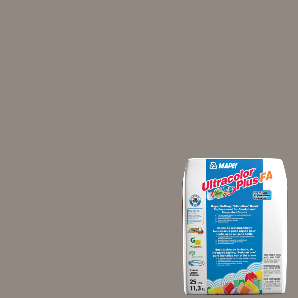 Mapei - Ultracolor Plus FA Rapid-Setting All-in-One Grout #5002 Pewter 25 lb