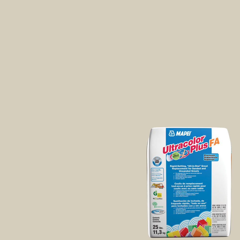 Mapei - Ultracolor Plus FA Rapid-Setting All-in-One Grout #5014 Biscuit 25 lb