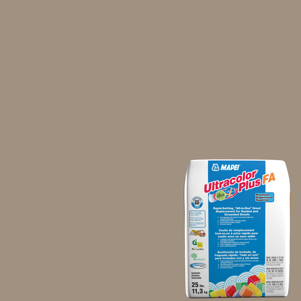 Mapei - Ultracolor Plus FA Rapid-Setting All-in-One Grout #5105 Driftwood 25 lb