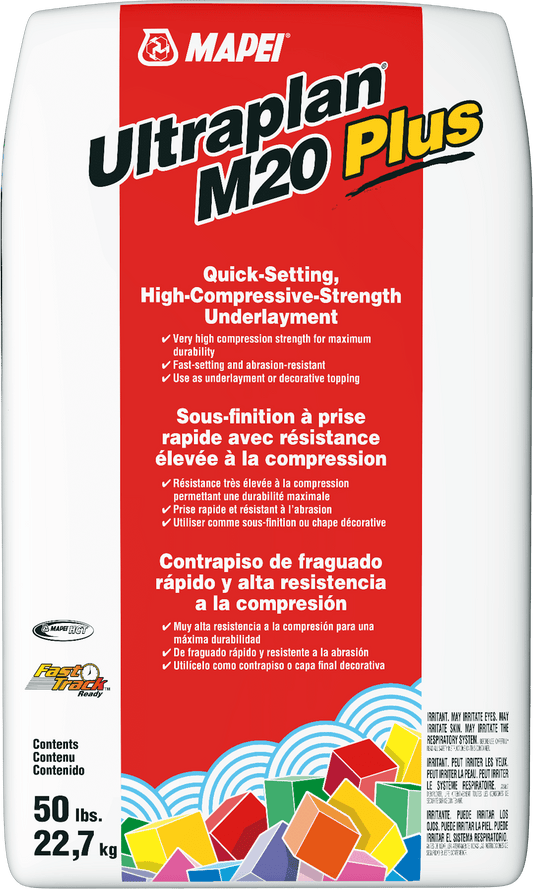 Mapei - Ultraplan M20 Plus Quick-Setting Self-Leveling Underlayment - 50 lb