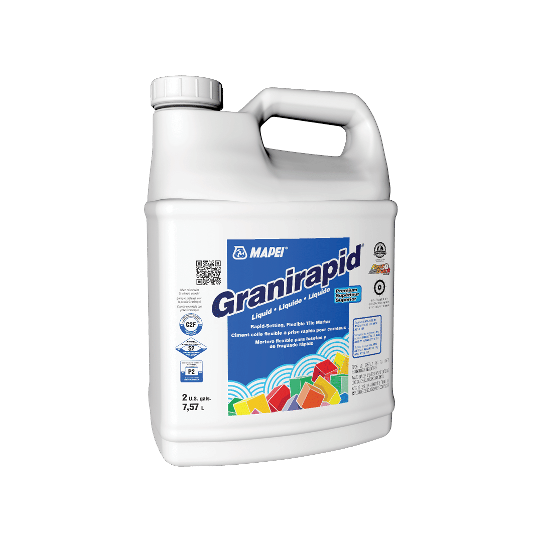 Mapei - Granirapid Two-Component Flexible Tile Mortar, Liquid - 7.57 L