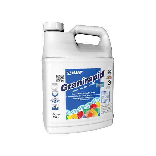 Mapei - Granirapid Two-Component Flexible Tile Mortar, Liquid - 7.57 L