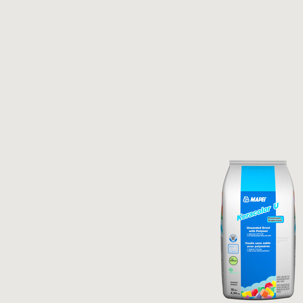 Mapei - Keracolor U Unsanded Grout with Polymer - #38 Avalanche - 10 lb