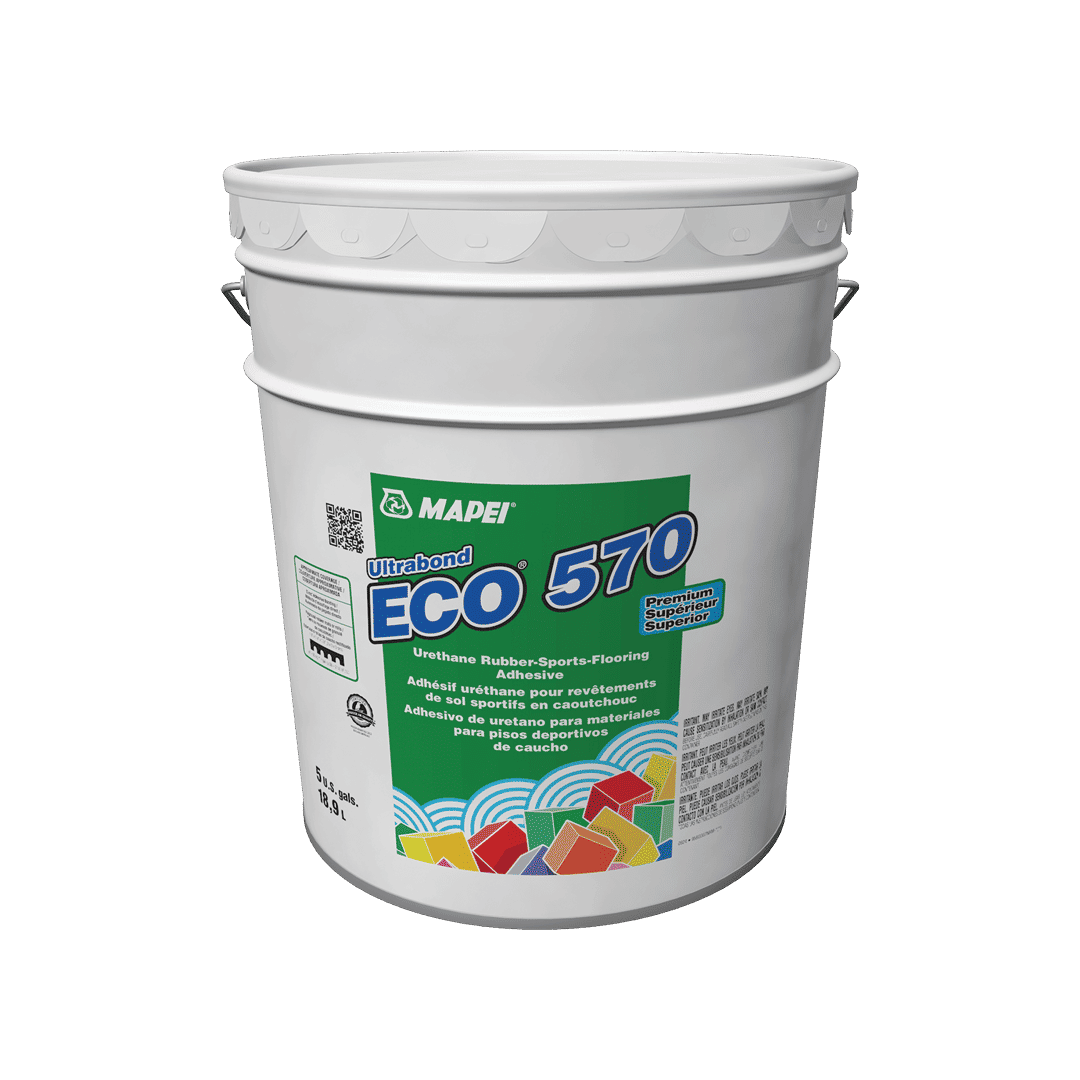 Mapei - Ultrabond ECO 570 Premium Urethane Rubber-Sports-Flooring Adhesive 18.9 L