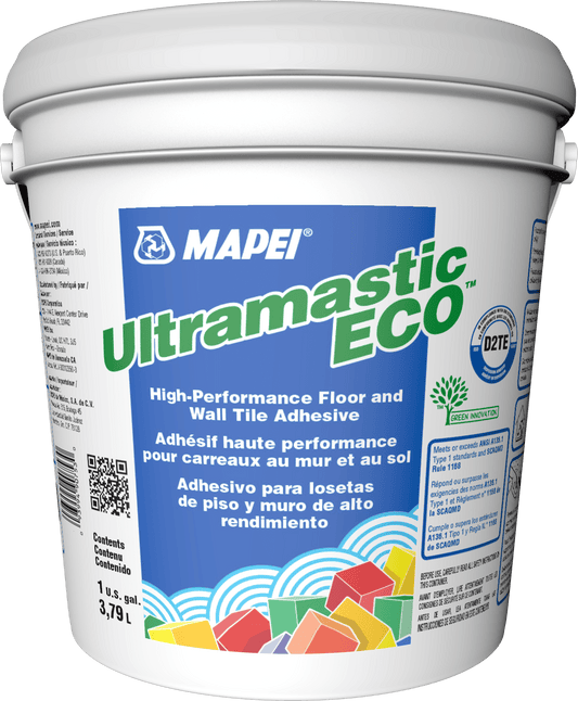 Mapei - Ultramastic ECO High-Performance Floor & Wall Tile Adhesive - 3.79 L