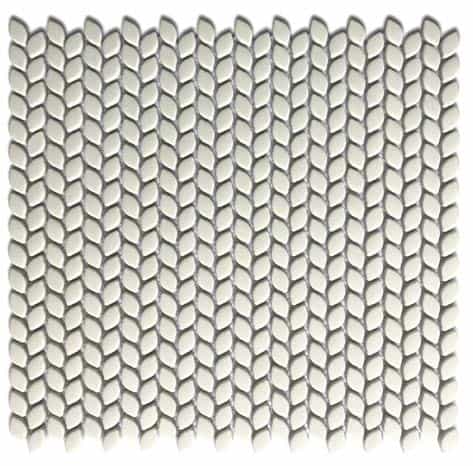 Alexander Glass Leaf Cream Sarana Tile Floor Mart Canada