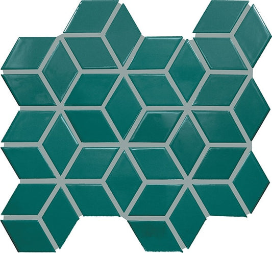 Color Wheel Retro Peacock 1102 Daltile Floor Mart Canada