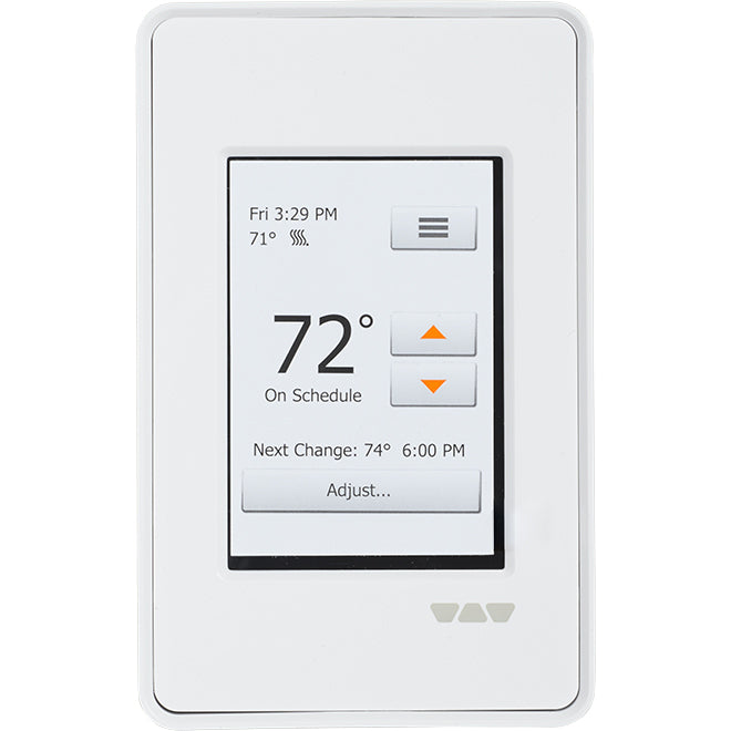 DITRA-HEAT-E-RT TOUCH PROGRAM THERMOSTAT WHITE Schluter Floor Mart Canada
