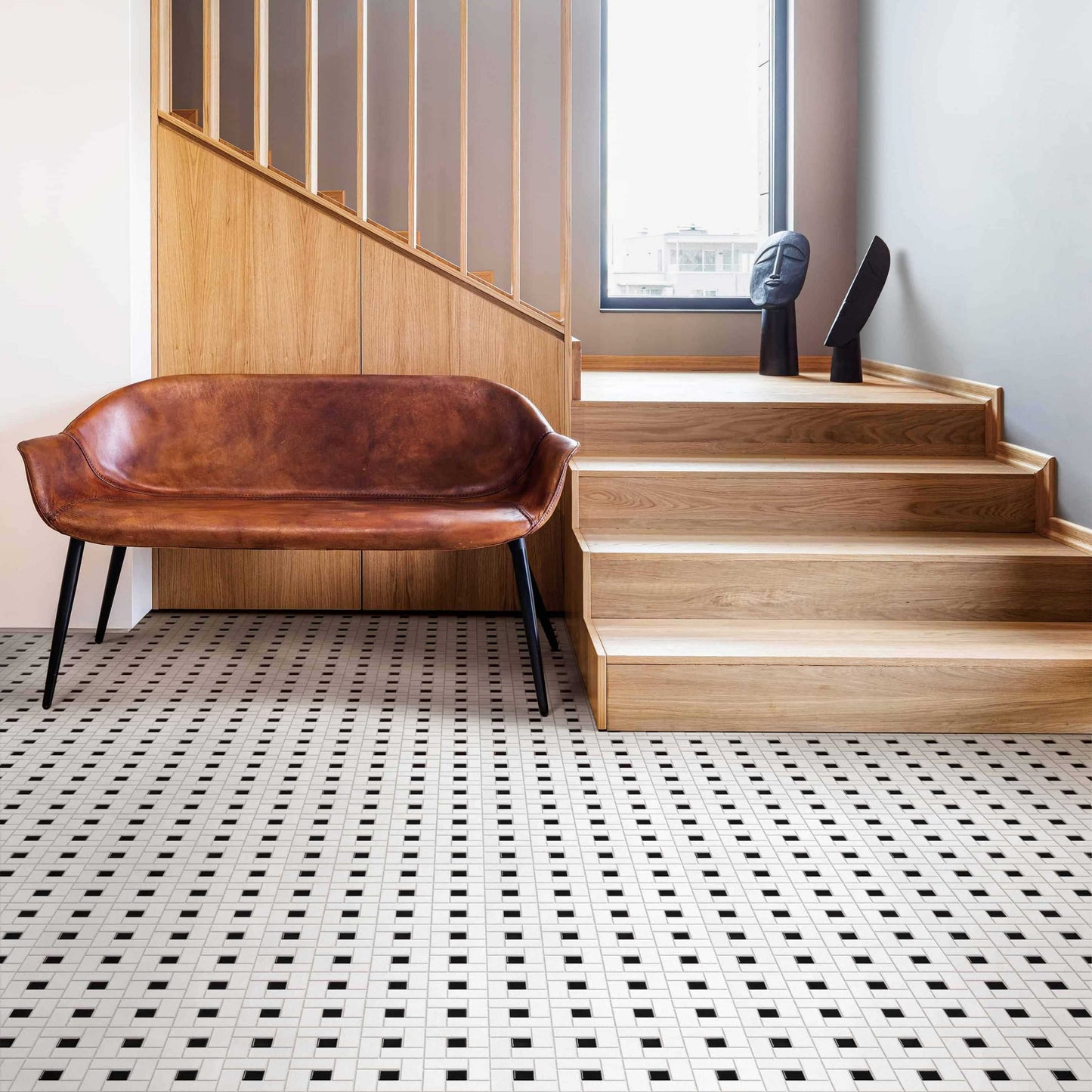 Dama Pinwheel Bianco Ceratec Surfaces Floor Mart Canada