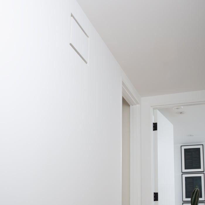 Aria Luxe - Flush Wall Vent 10"x30.25" White