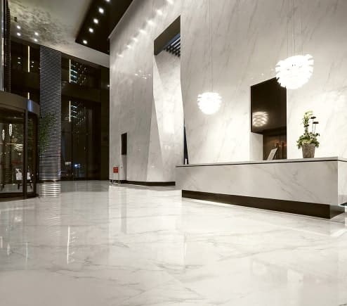 EK Calacatta Polished Sarana Tile Floor Mart Canada