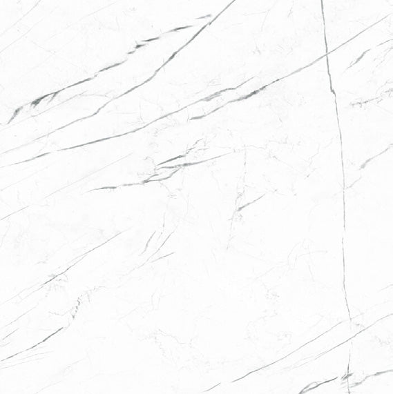 EK Marquina White Matte Sarana Tile Floor Mart Canada