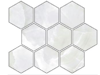 EK Onyx White Matte Sarana Tile Floor Mart Canada