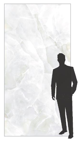 EK Onyx White Polished Sarana Tile Floor Mart Canada