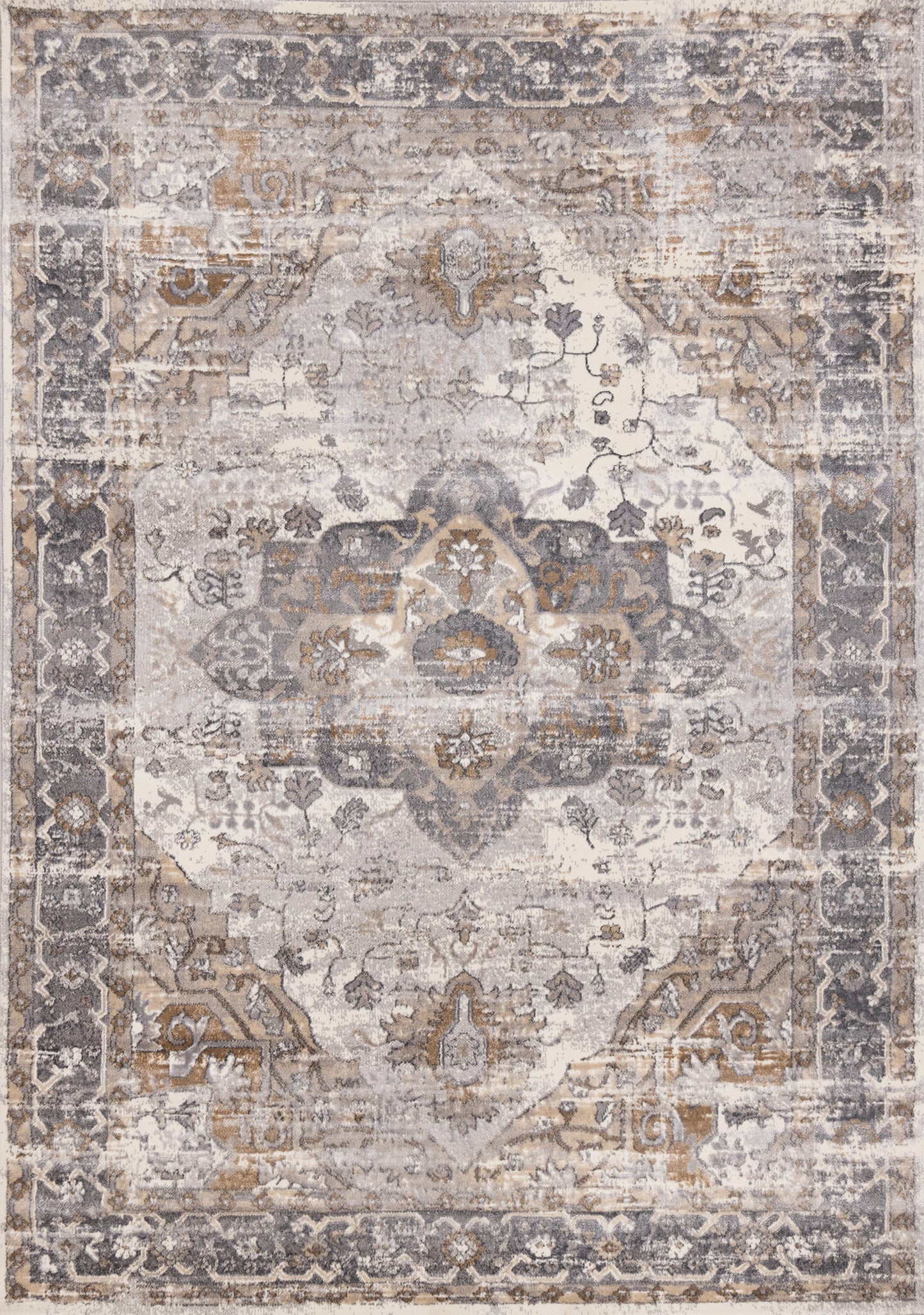 Emory 5784 Grey Brown Kalora Rugs Floor Mart Canada