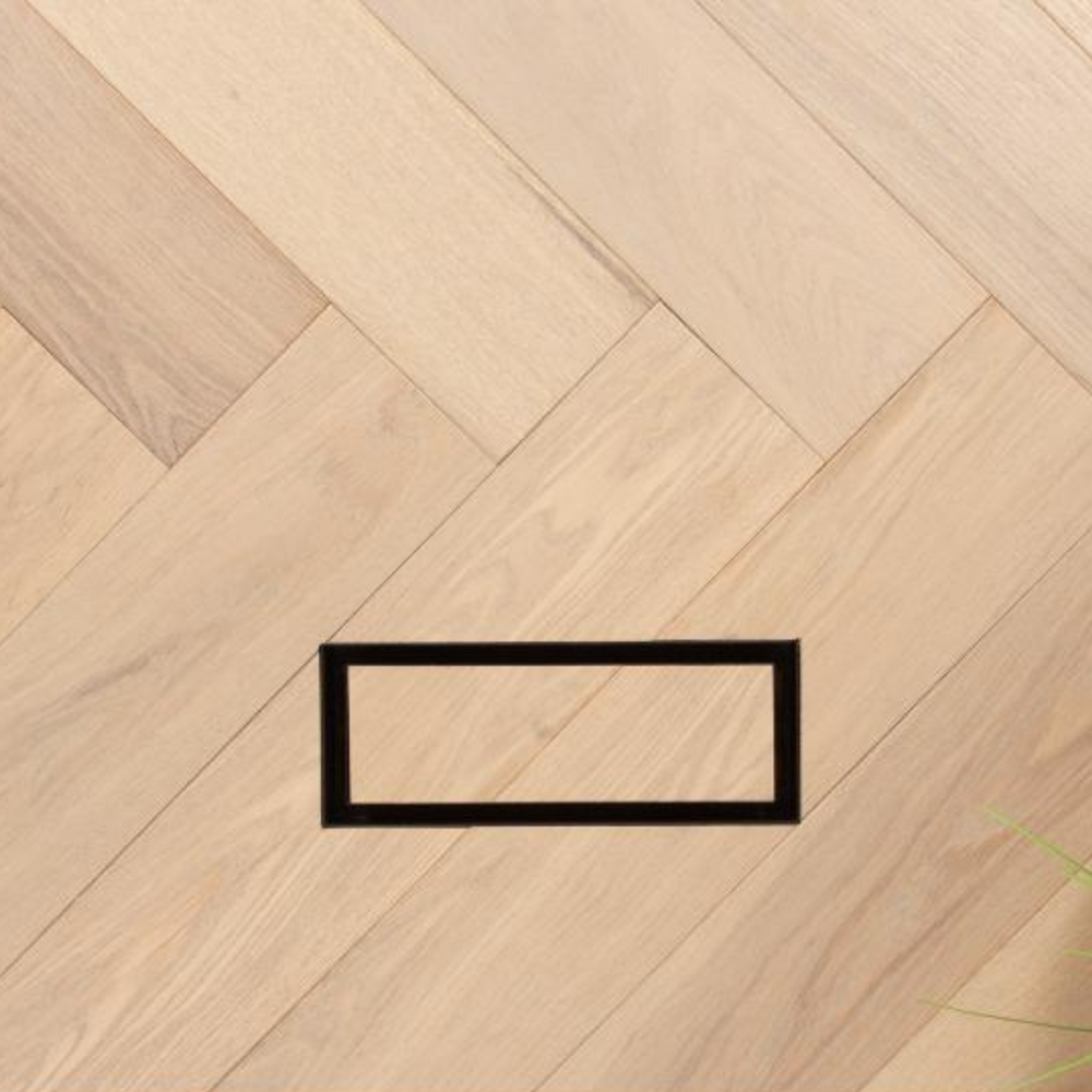 Aria Luxe - Flush Floor Vent 3"x10" Black