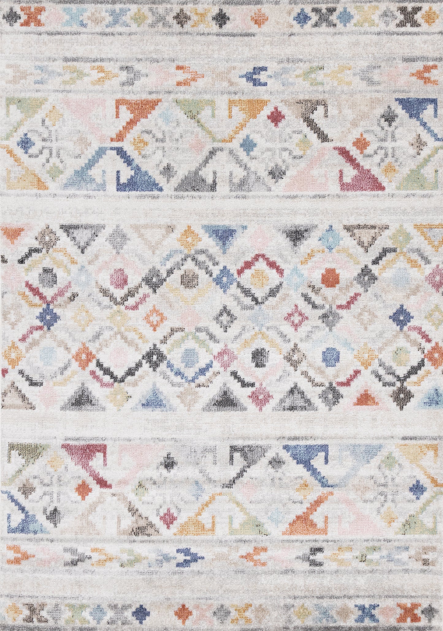 Fresco E994 Cream Multi Kalora Rugs Floor Mart Canada