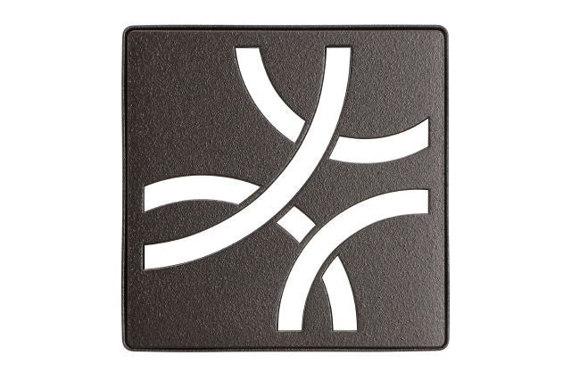 KERDI-DRAIN GRATE KIT 4" BRONZE CURVE Schluter Floor Mart Canada