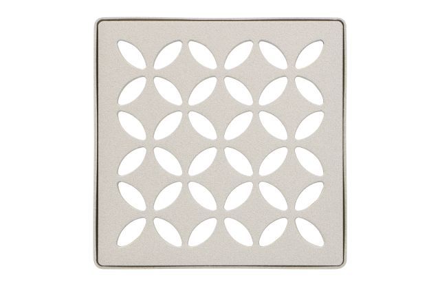 KERDI-DRAIN GRATE KIT 4" CREAM FLORAL Schluter Floor Mart Canada