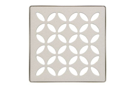 KERDI-DRAIN GRATE KIT 4" CREAM FLORAL Schluter Floor Mart Canada
