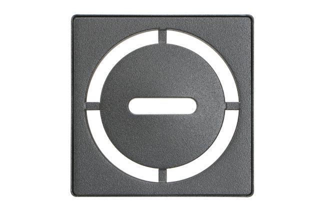 KERDI-DRAIN GRATE KIT 4" DK ANTHRACITE PURE Schluter Floor Mart Canada