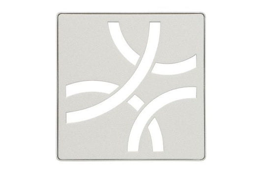 KERDI-DRAIN GRATE KIT 4" GREIGE CURVE Schluter Floor Mart Canada