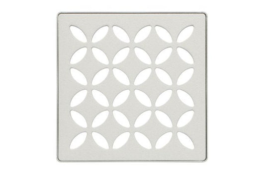 KERDI-DRAIN GRATE KIT 4" GREIGE FLORAL Schluter Floor Mart Canada