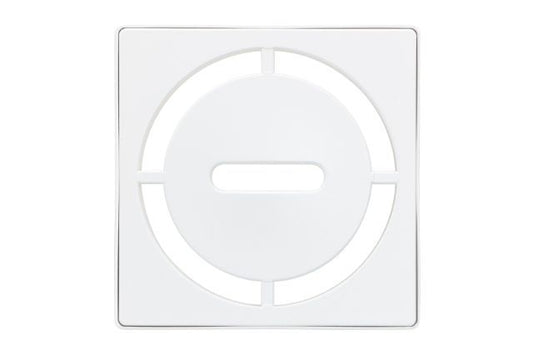 KERDI-DRAIN GRATE KIT 4" MATTE WHITE PURE Schluter Floor Mart Canada