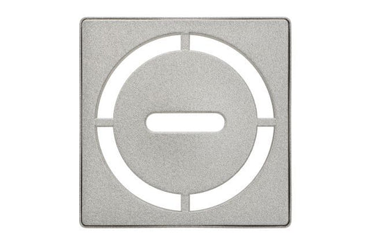 KERDI-DRAIN GRATE KIT 4" STONE GREY PURE Schluter Floor Mart Canada