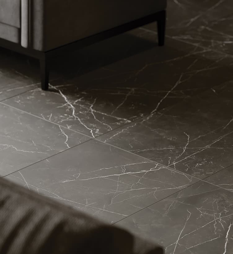 La Marca Nero Venato Anatolia Tile Floor Mart Canada
