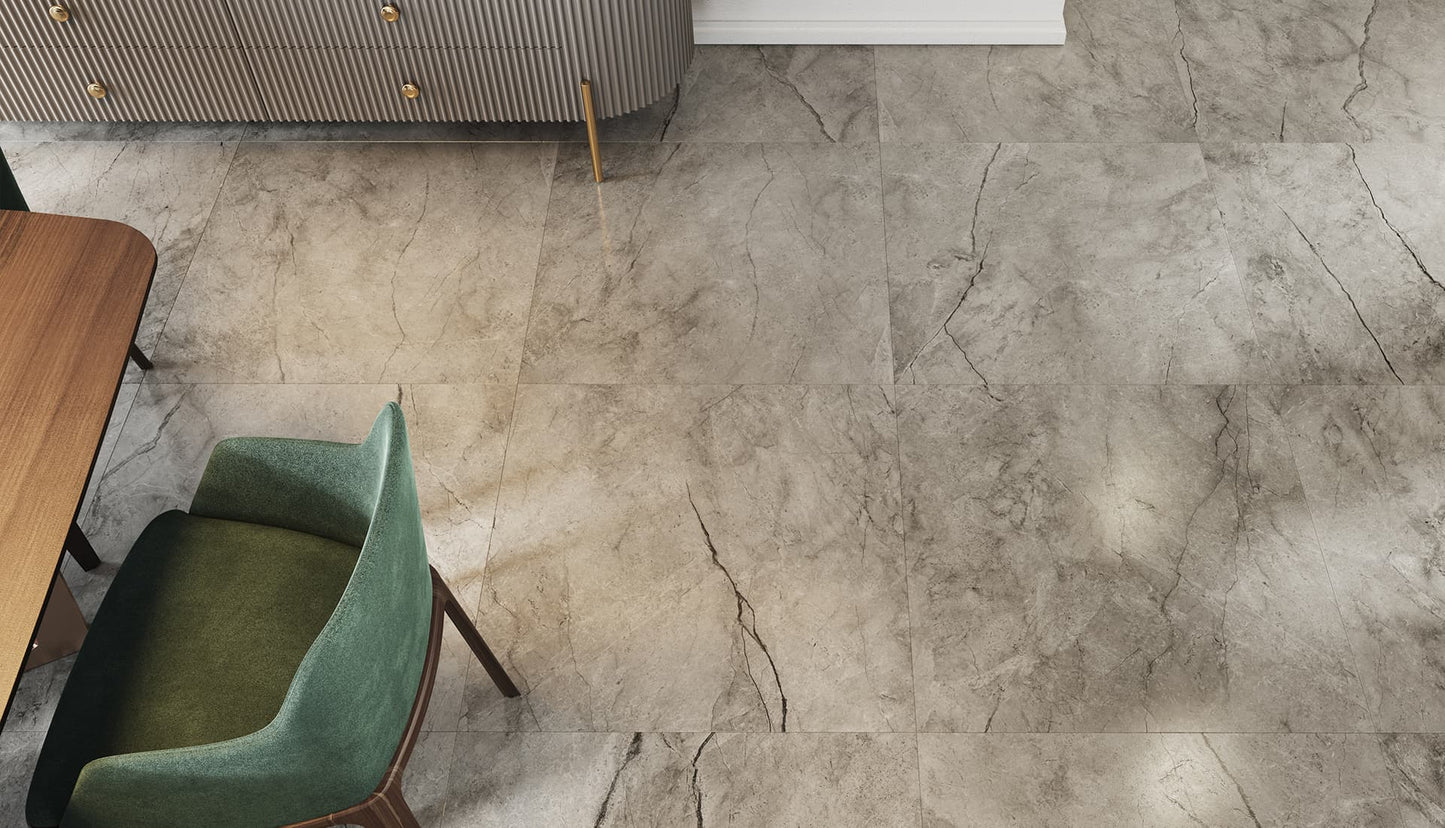 La Marca Paradiso Argento Anatolia Tile Floor Mart Canada