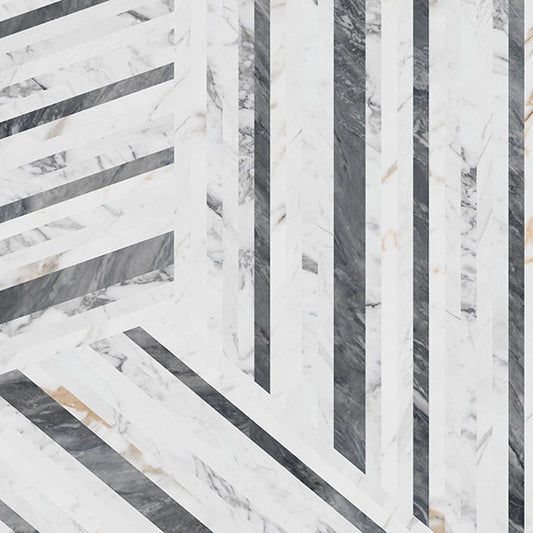 Marble Attaché Lavish Entranced Deco MA75 Daltile Floor Mart Canada