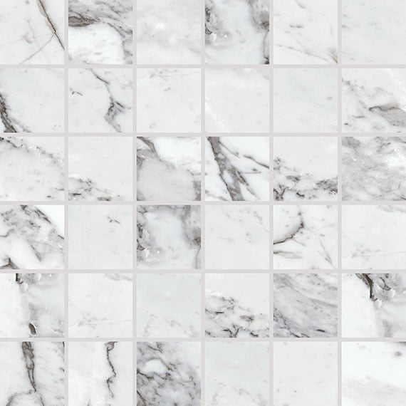 Marble Attaché Lavish Pearl Arabesque MA72 Daltile Floor Mart Canada