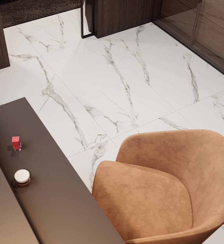 Mayfair Calacatta Oro Anatolia Tile Floor Mart Canada