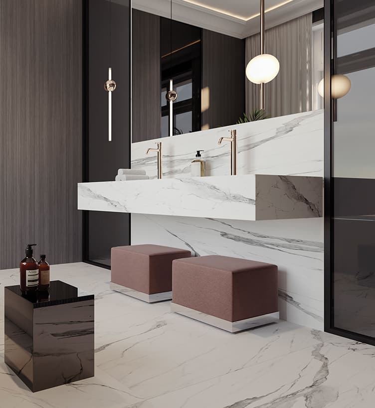 Mayfair Statuario Venato Anatolia Tile Floor Mart Canada