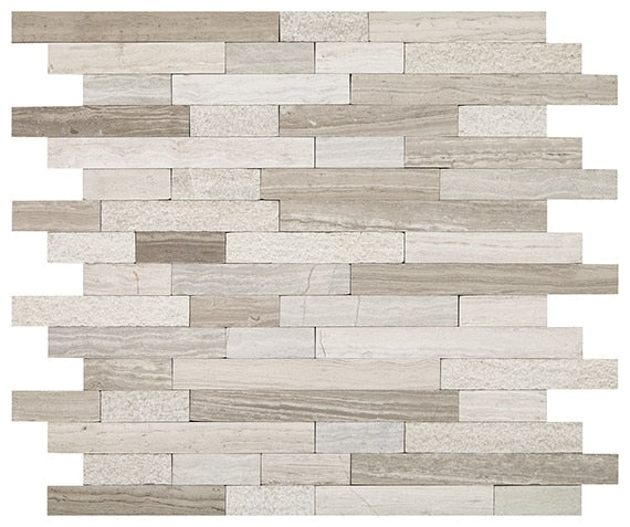 Minute Mosaix Chenille White L191 Daltile Floor Mart Canada