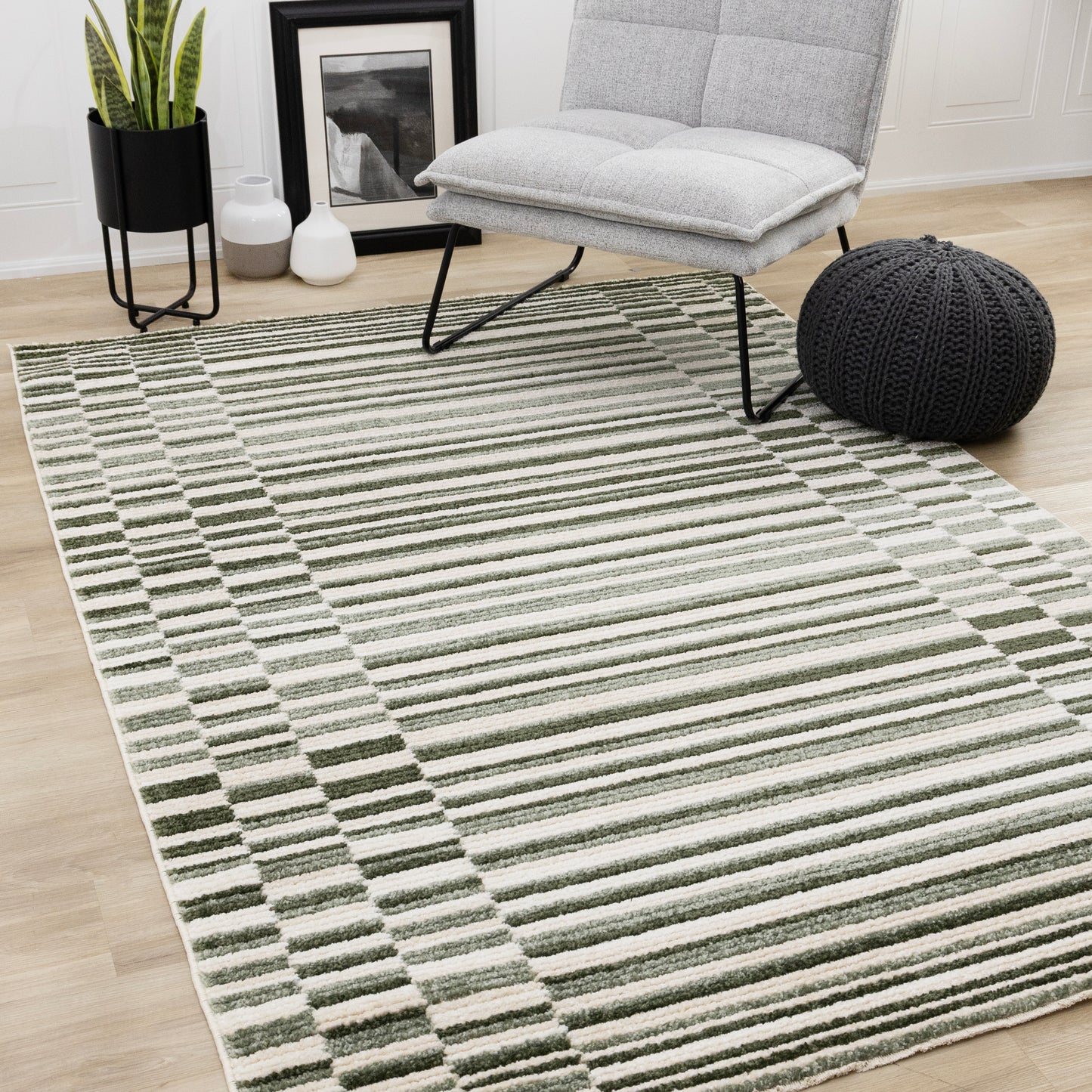 Nala N126 Cream Green Kalora Rugs Floor Mart Canada