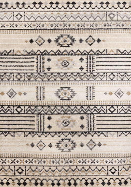 Nala N157 Cream Black Kalora Rugs Floor Mart Canada
